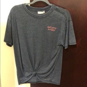 Altar’d State Don’t worry, be happy tee